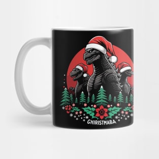 Godzilla - xmas Mug